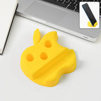 Multi-Functional Apple-Shaped Plastic Mobile Stand with Pen Holder