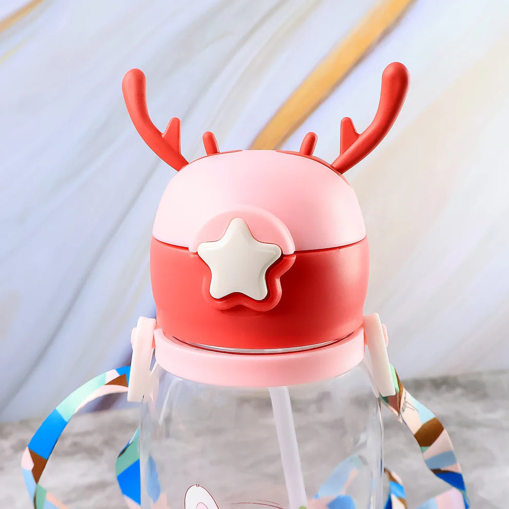 Cute Cartoon Water Bottle – Approx 450 ML