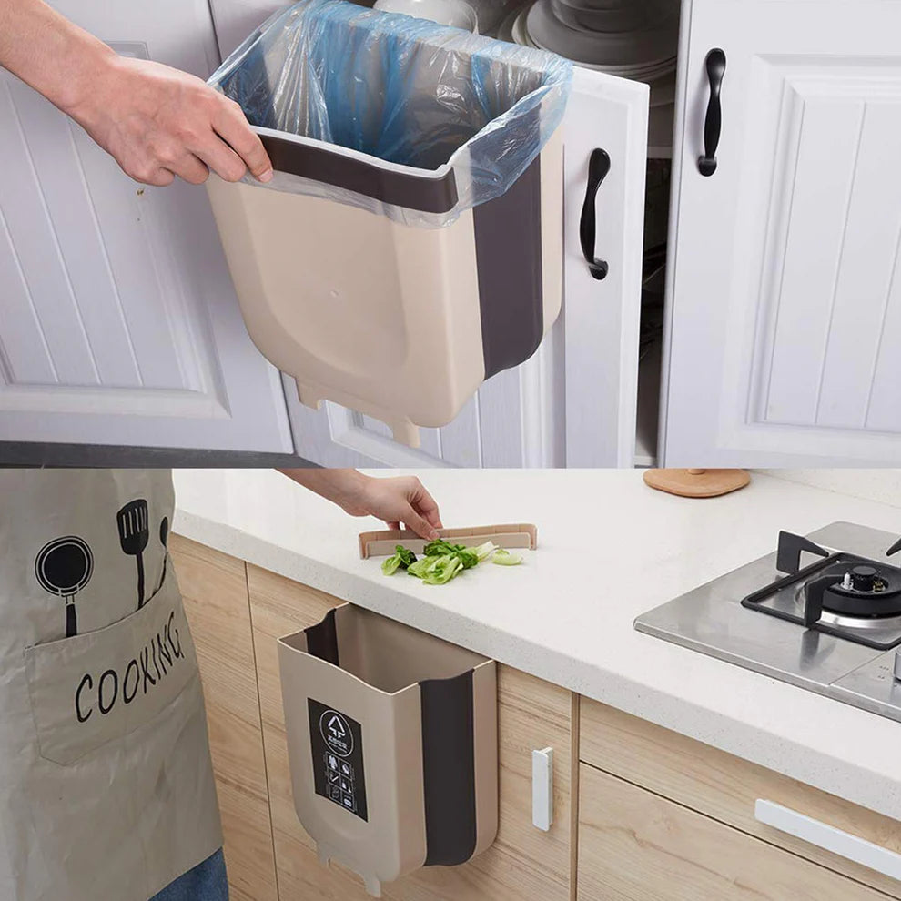 Hanging Trash Can – Collapsible & Portable Waste Bin