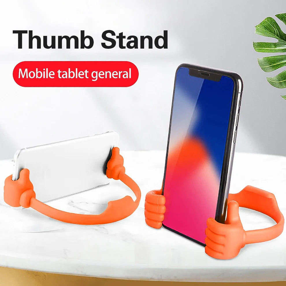 Hand Shape Mobile Stand OK Thumb phone Holder Multicolor
