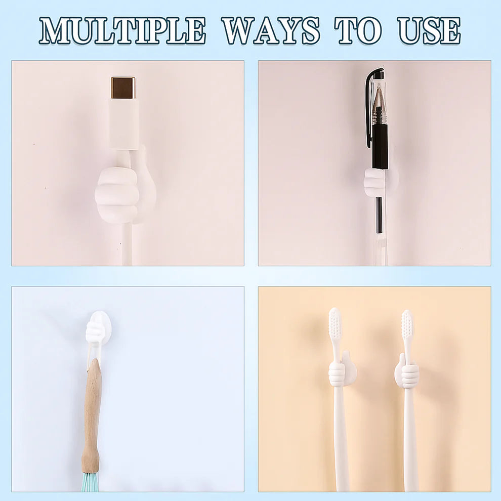 Multifunctional Hand-Shape Wall Clip Hanger