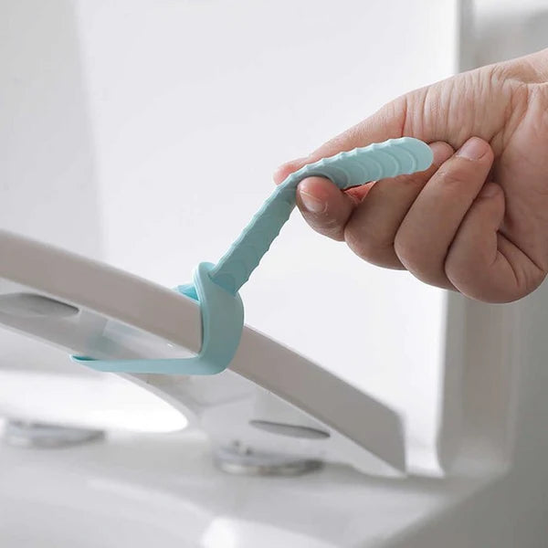 Toilet Seat Lifter Band – Foldable Lid Handle for Hygienic Bathroom