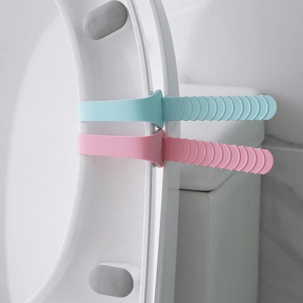 Toilet Seat Lifter Band – Foldable Lid Handle for Hygienic Bathroom