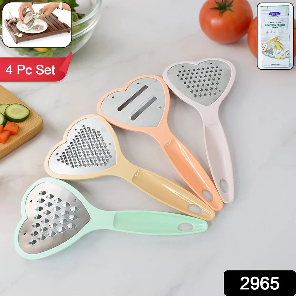 Heart Grater Set & Slicer