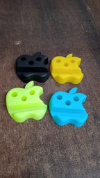 Multi-Functional Apple-Shaped Plastic Mobile Stand with Pen Holder
