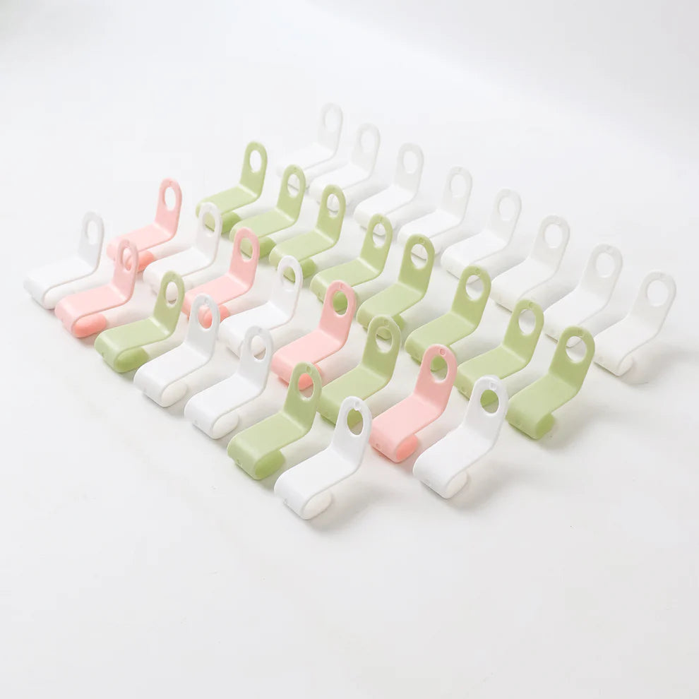 Multi-Color Hanger Connector Hooks