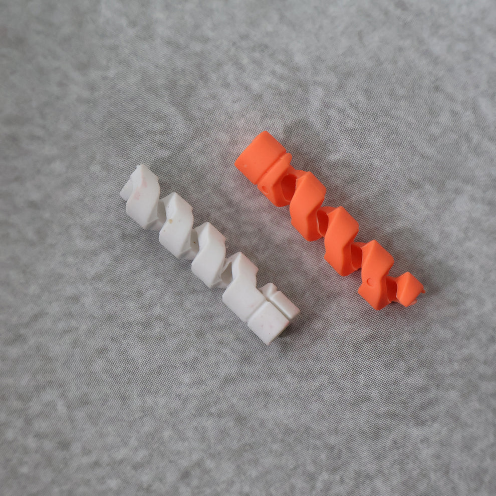 Anti-Fray Spiral Cable Protector 10 Pcs