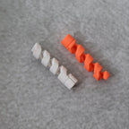 Anti-Fray Spiral Cable Protector 10 Pcs
