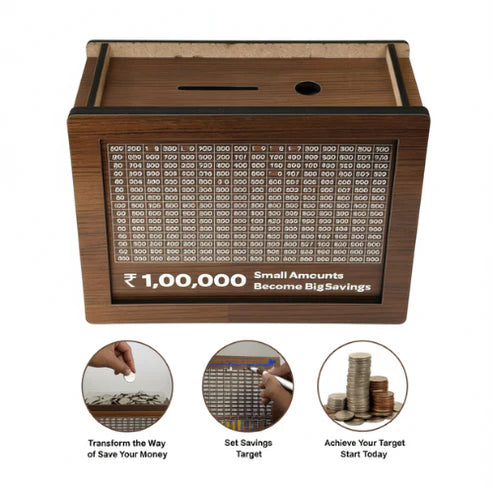 DIY Wooden Piggy Bank