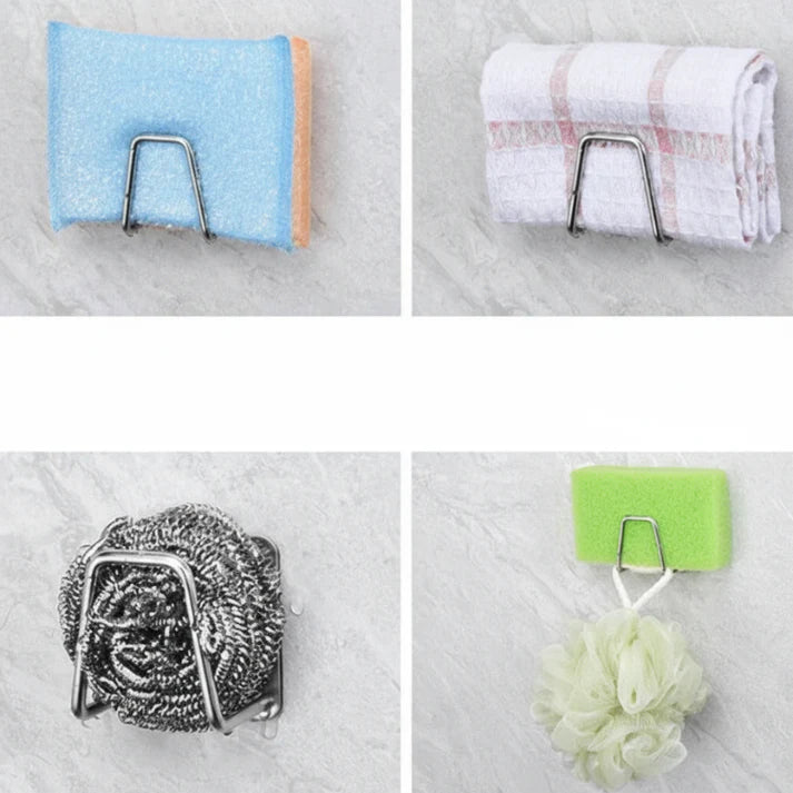 Self Adhesive Stainless Steel Kitchen Hooks