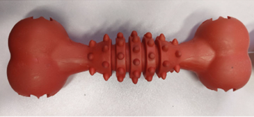 Plum Bone Chew Toy