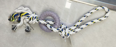 TPR circle + cotton rope set