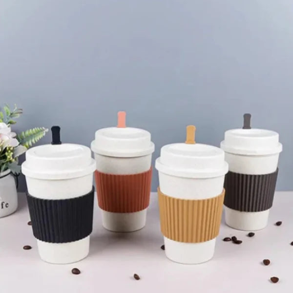 500ml Eco-Friendly Reusable Travel Coffee Mug
