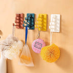 Rotatory Multi-Purpose 4-Hook with Adhesive Sticker