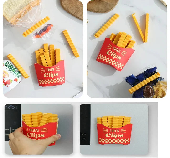French Fries Sealing Clips – Snack Bag Resellers
