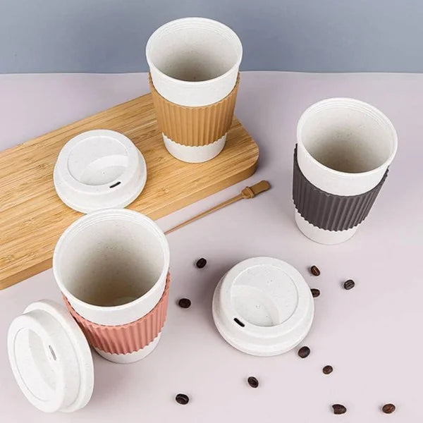 500ml Eco-Friendly Reusable Travel Coffee Mug