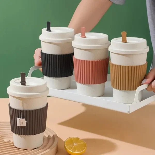 500ml Eco-Friendly Reusable Travel Coffee Mug