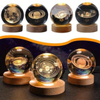 Crystal Ball Astronomy Night Lamp – Compact, Elegant & Enchanting