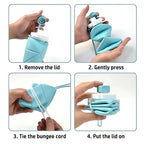 600ml Collapsible Silicone Water Bottle