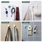 Self-Adhesive Wall Hooks (10 Pcs)
