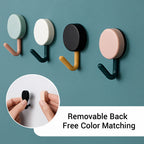 Self-Adhesive Wall Hooks (10 Pcs)