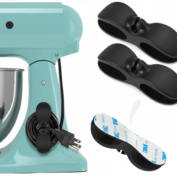 Holder Clip Self-Adhesive Cable & Cord Wrapper